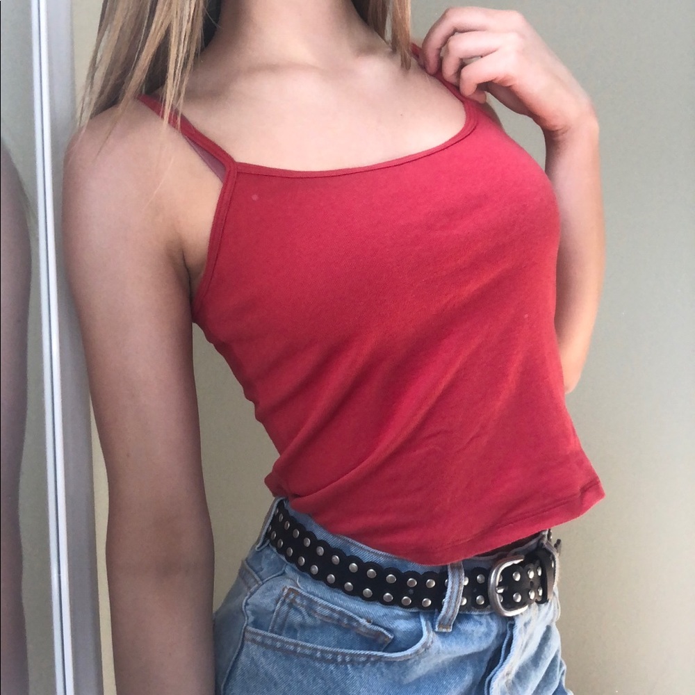 Brandy Melville Red Tank top